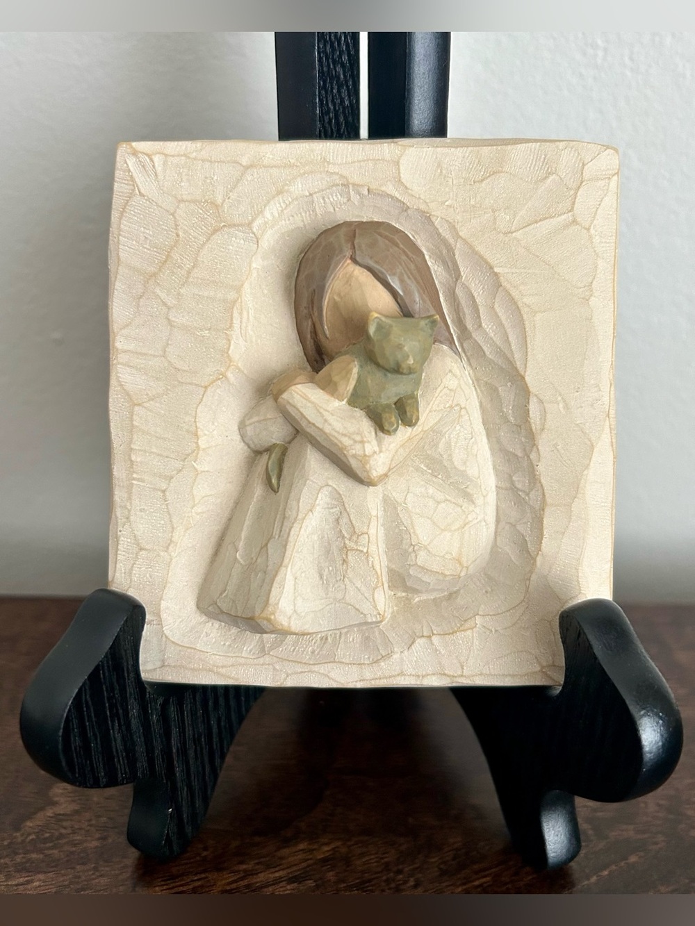 Willow Tree plaque “Comfort - an embrace of comfort and love” Lordi 2003